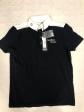 Polo �quitation Cavalleria Toscana Homme Taille M Noir Col Blanc Comp�tition