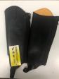 Mini chaps �quitation enfant HKM cuir noir taille XS zip anatomique