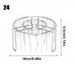 Friteuse � Air Grill Rack 24 Brochettes � Viande Vertical Kabob Support Barbecue Support pour