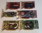 Lot 6 Cartes Graphiques Vintage   Quadro FX, FirePro, FireGL   PCIe   Test� OK
