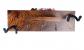 Support mural en bois pour guitare avec support de m�diator et 3 crochets
