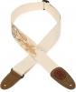 Leather MSSC8U 002 Sangle de guitare ajustable (max 142cm)   largeur 5cm