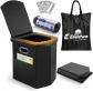 Alyoen Toilettes de camping pliables, hauteur d'assise 42 cm comme � la maison