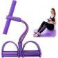 Entra�neur de p�dale bande de fitness 4 tubes extenseur bande de r�sistance yoga entra�neur abdominal FR