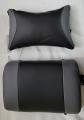 1 lot de 2 coussins  nuque et  lombaires pour chaise bureau, de jardin