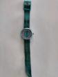Montre Vintage Verte 1999 Flik Flak Swiss Watch Swatch