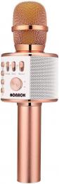 BONAOK Microphone sans Fil Karaok�, Microphone Bluetooth Lecteur Enregistreur Mi