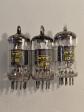 Lot de 3 tubes �lectroniques RTC ECF80 vintage radio ampli audio