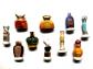 S�rie compl�te de f�ves LES PARFUMS EXQUIS 2002 Filet or   209