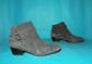 Bottines JEAN MICHEL CAZABAT aus Veloursleder Grau Gr. 37 EUR