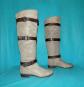 One Step Stiefel Reiter Hoch IN Leder Grau Gr��e