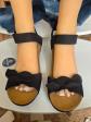 Sandales Loints of Holland noires cuir v�ritable neuves excellent �tat pointure 36 37 40