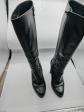 Cosmoparis Bottes Femme Cuir Noir Haut | Taille 37 | Excellent �tat