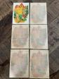 PIN UP EROTISME 5 AUTOCOLLANTS VINTAGE 1960 TRANSFERT PANNEAU DE SIGNALISATION