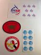 lot stickers autocollants aeromodelisme
