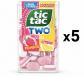 LOT DE 5  TIC TAC TWO sans sucre duo framboise citron 10 x 38,5 g