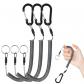 Elevatech Lot de 3 cordons de p�che enroul�s de s�curit� r�tractables et robu...