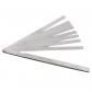 Jauge d'�paisseur d'�cart de 300 mm, 17 Lames m�triques, Outil de Mesure en A...