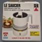 Appareil robot de cuisine LE SAUCIER 1 litre Sauce et Dessert 6 positions   SEB