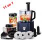 Robot Cuisine Multifonction 11 en 1 1100W 3.2L Blender P�trin Hachoir 3 Vitesses