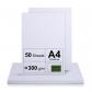 Lot de 50 Feuilles Cartonn� A4  Papier �pais 300 g-m� pour Imprimante  Blanc ...