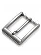 Boucle de ceinture de qualit� sup�rieure pour homme  Largeur  40 mm  Argent b...