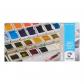 Set de peinture aquarelle, bo�te m�tal, 48 demi godets