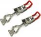 Lot de 2 Loquets � Bascule Robuste Grand, Fermeture � Levier en Acier Inoxyda...