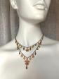 BELLE PARURE collier   bracelet A FLEURS   PILGRIM