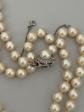 7606   Collier Sautoir Perles Akoya Choker