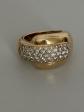7603   Importante Bague CHAUMET Or Jaune Diamants