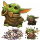 Puzzle Star Wars Baby Yoda The Mandolorian jouet enfant 160 pi�ces format A4
