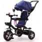 Tricycle Evolutif B�b� Enfant Mixte Poussette 1 � 5 Ans Gris Confort Pro bleu