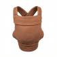 Mochila portabeb�s ergon�mica suave c�moda porteo beb� color Moca