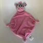 Doudou Plat Z�bre BABOU Rose Noir Blanc Neuf | Couverture B�b� Naissance