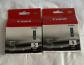 Lot De Deux Canon PGI 5BK Cartuchos De Tinta Negra Originales, Nuevos