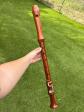 Fl�te � bec t�nor 64cm doigt� BAROQUE Alexander Heinrich Vintage Allemande