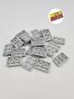 LEGO LOT 20 X PLATE 2X3 L.B.GRAY REF 3021 - 4211396  NEUF