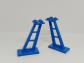 LEGO : 2x Support inclin� 2 x 4 x 5   R�f 4476a bleu   Set 6980 6971 6931 6930
