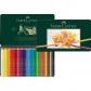 FABER CASTELL 36 CRAYONS DE COULEUR ETUI METAL POLYCHROMOS NEUF BLISTER
