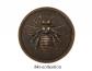 Bot�n Abeille Establecimiento de Ense�anza Francia Siglo XIX 17 mm