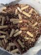 lot au poids 1470 gr de perles en bois anciennes TBE Collier Rideau Bracelet