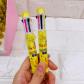 Pikachu 1 Bol�grafo Pok�mon 6 Colores Material Escolar Accesorios De Oficina