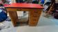 bureau enfant   �colier   vintage   tr�s bel �tat en bois- m�tal et Formica�