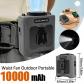 Ventilateur Portable 10000mAh avec batterie externe, �clairage LED de qualit�.