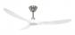 Ventilateur de plafond T�l�commande Moteur DC Eco Genuino Chrome - Blanc 152 cm