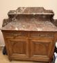 meuble ancien en bois plateau marbre commode en tr�s bon �tat
