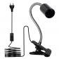 Douille Ampoule E27 � Pince, Lampe � Pince pour Lit avec col de Cygne de 350M...