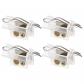 Lot de 4 stores transparents pour v�nitien � cordon  M�canisme de rechange  A...
