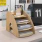 Organisateur de Dossiers � 4 Niveaux pour Bureau Organisateur de Bureau en Bo...